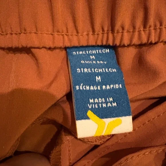 Rust Wide-Leg Pants - Picture 2 of 3